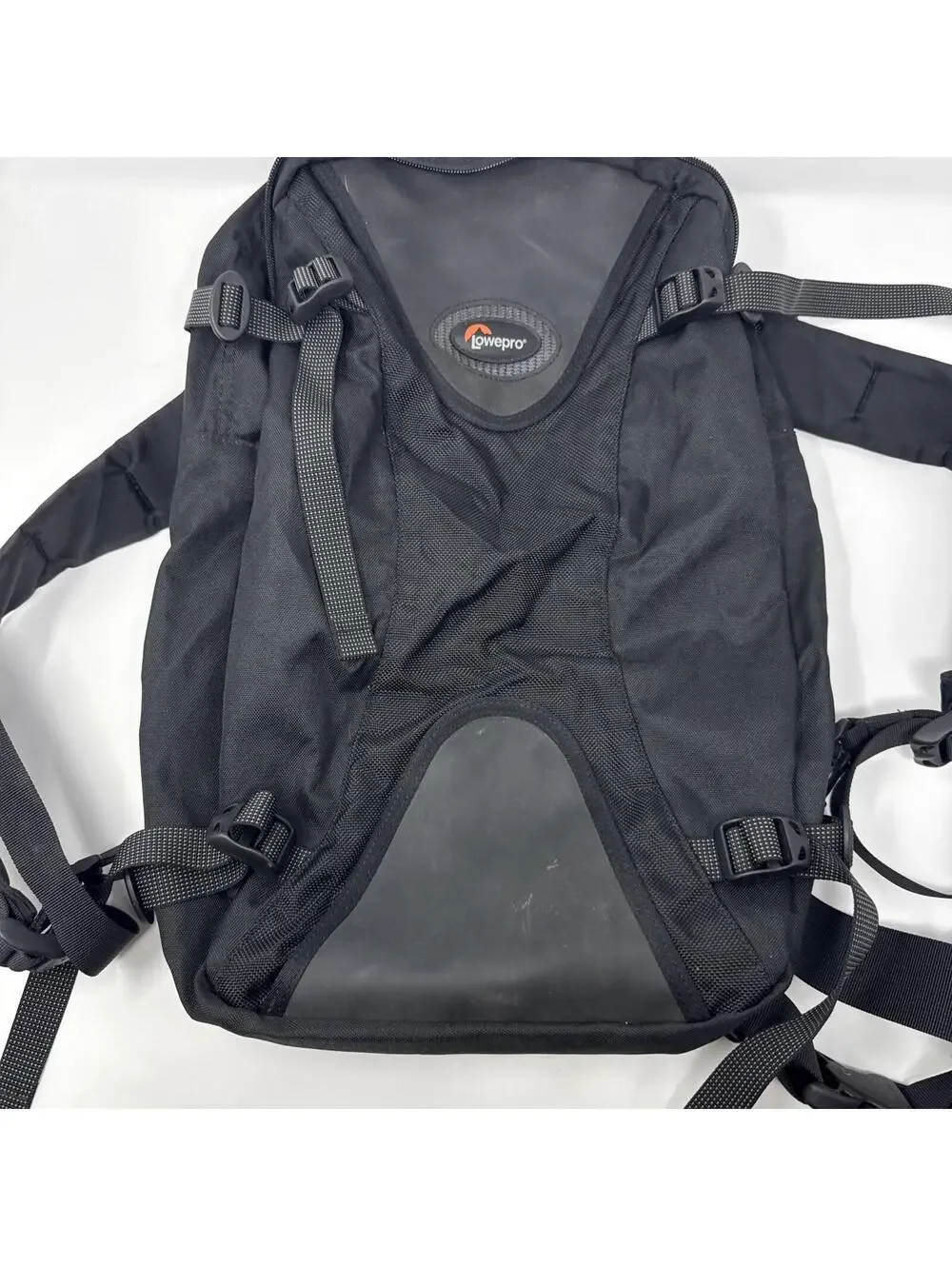 Lowepro Trekker Daypack 2 Black Canvas Camera Backpack with Waist Strap